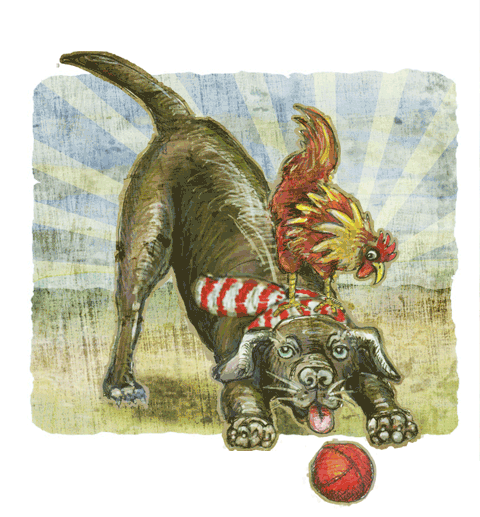 Wagging the tail